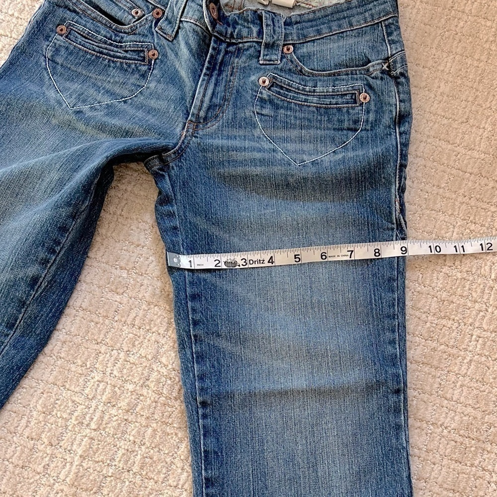 Bongo Vintage Y2K cropped capri low rise jeans - Picture 14 of 14